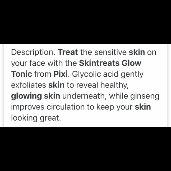Pixi Skintreats Glow Tonic Exfoliating Toner - Picture 2 of 7